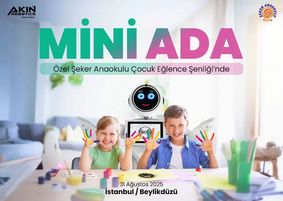 Mini Ada Özel Şeker Anaokulu Çocuk Eğlence Şenliğinde