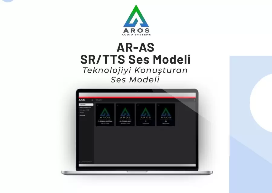 ARAS SRTTS Ses Modeli Teknolojiyi Konuşturan Ses Modeli