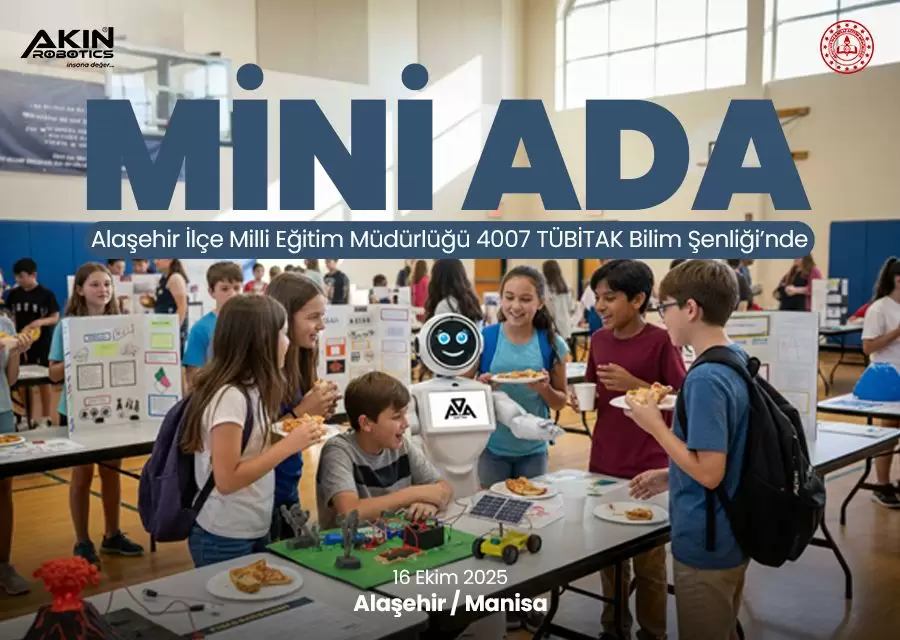 Mini Ada Alaşehir İlçe Milli Eğitim Müdürlüğü 4007 TÜBİTAK Bilim Şenliğinde