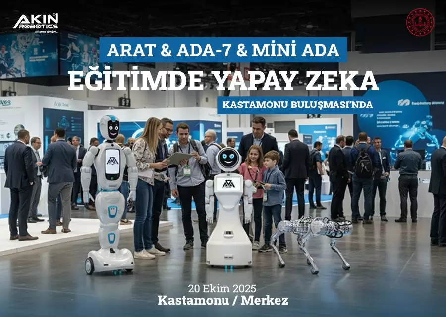 Arat Ada7 ve Mini Ada Eğitimde Yapay Zeka Kastamonu Buluşmasında