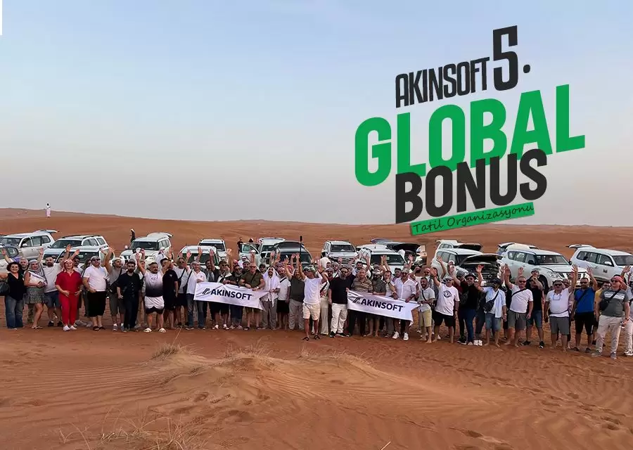 AKINSOFT 5. Global Bonus Dönemi Tatil Organizasyonu