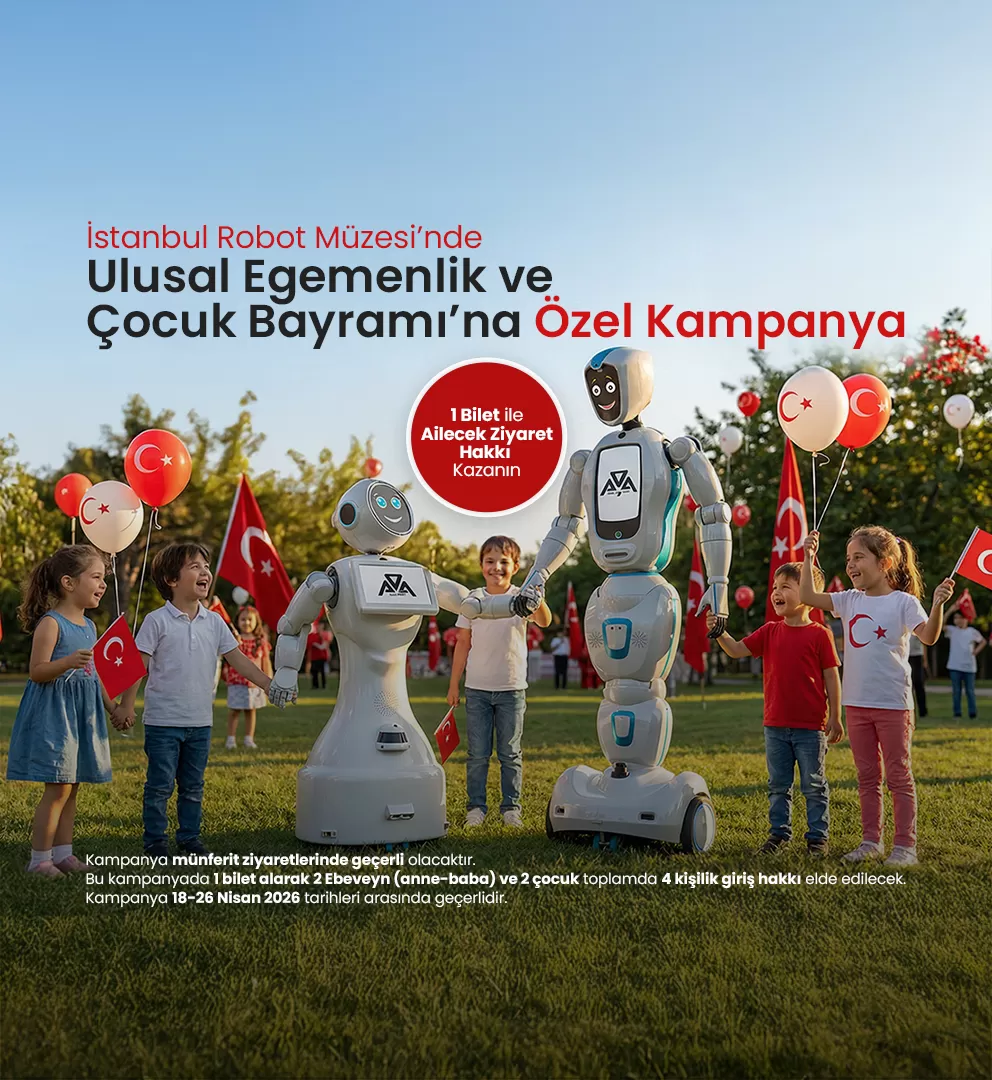 Tablet - İstanbul Robot Müzesi Çocuk Bayramı Kampanyası-26