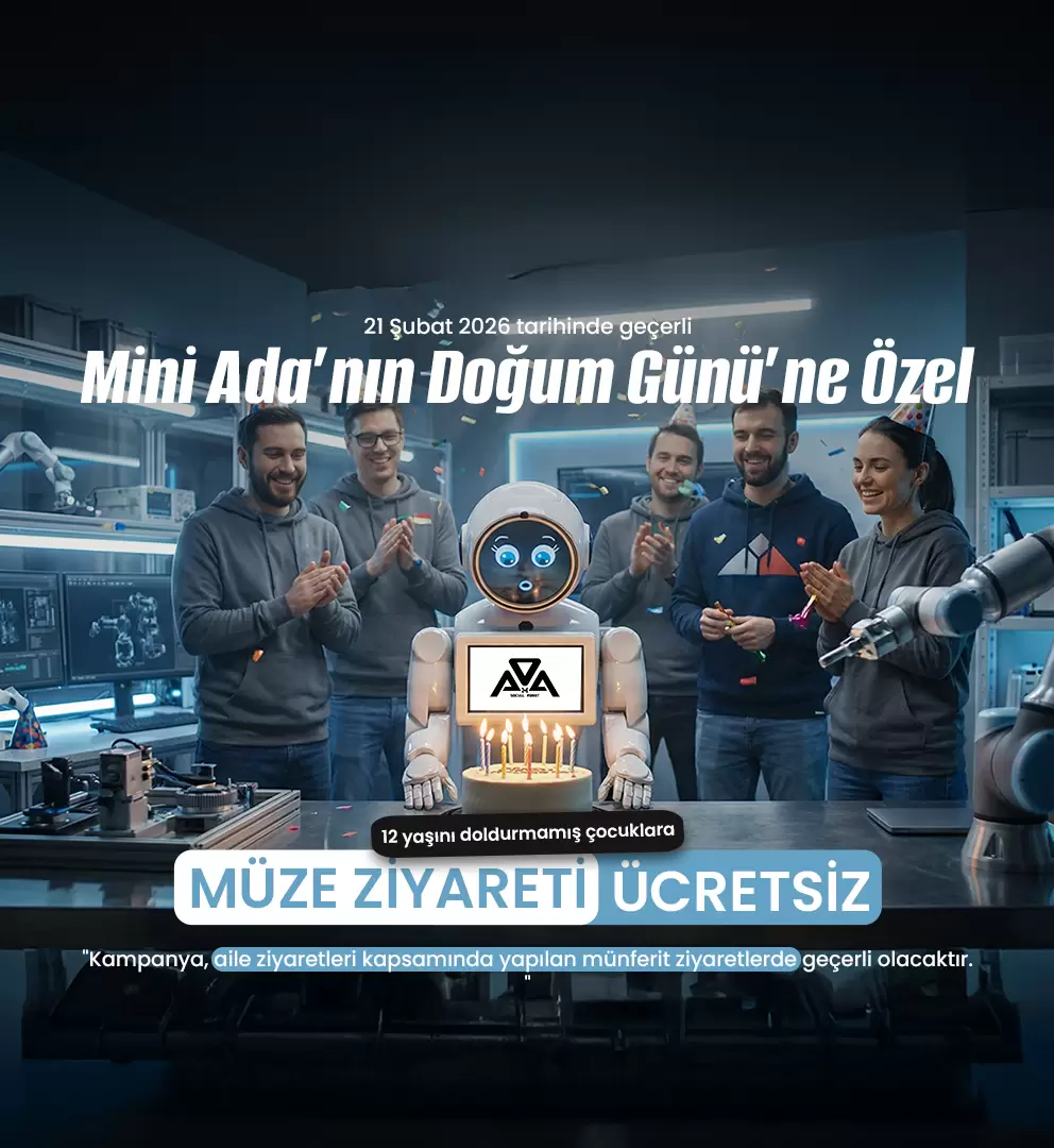 Tablet - İstanbul Robot Müzesi Mini Ada Doğum Günü 2026 Kampanya