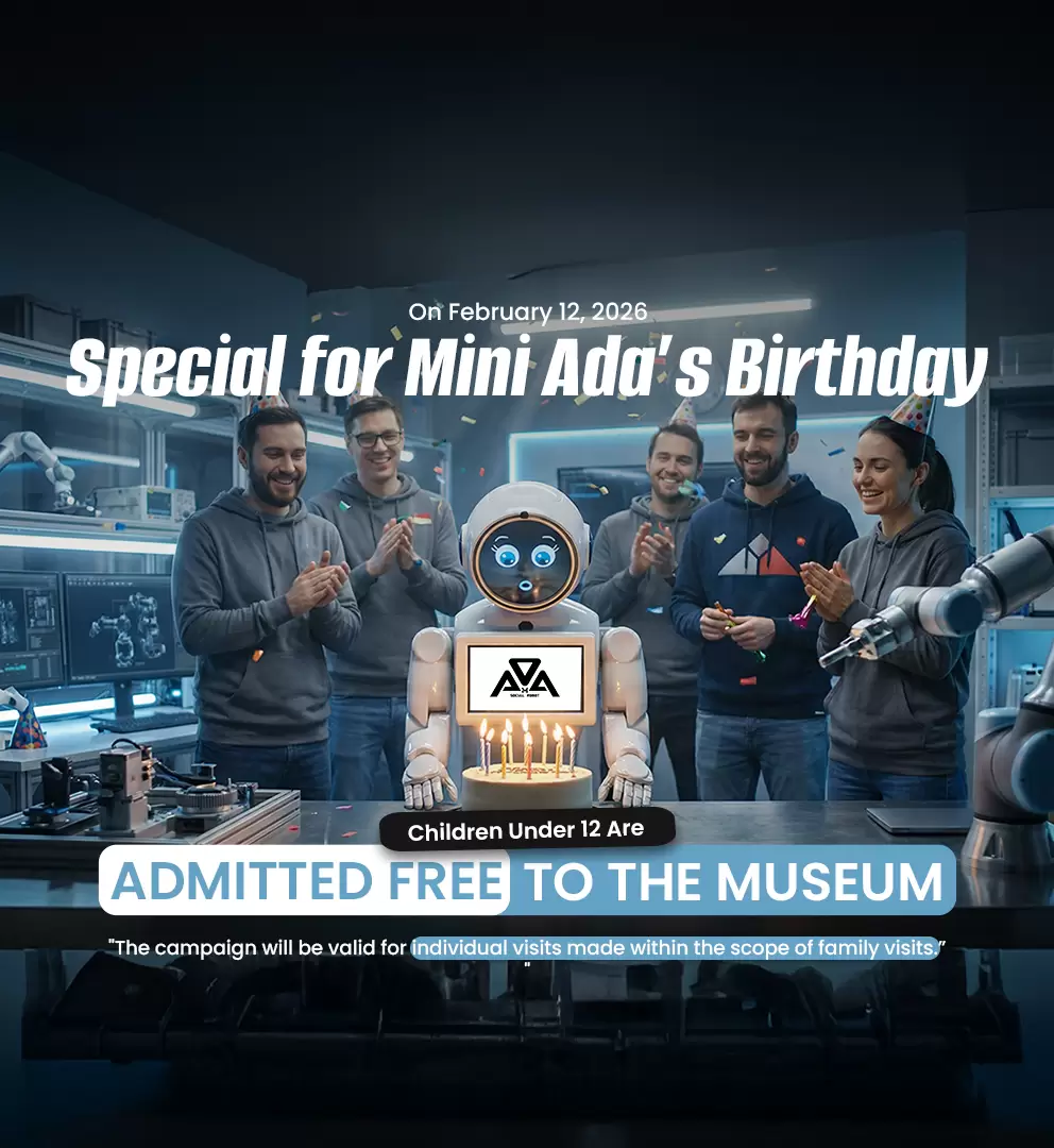 Tablet - Istanbul Robot Museum Mini Ada Birthday 2026 Campaign