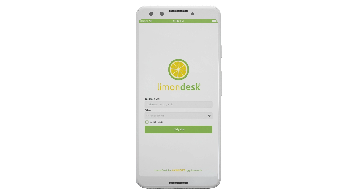  LimonDesk (Android) / Programlar / AKINSOFT