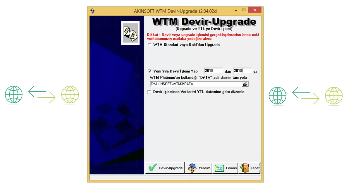 WTM Platinum Devir Programı |  WTM Platinum Devir | AKINSOFT